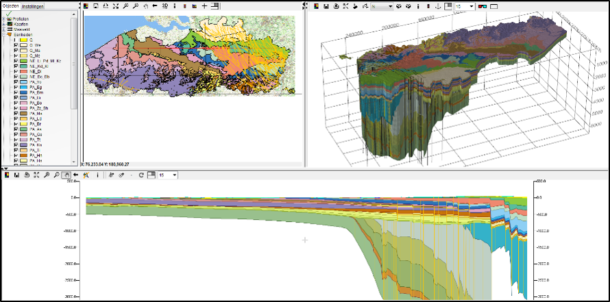 Figuur 3D SubsurfaceViewer