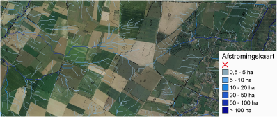 Kaart afstromingskaarten