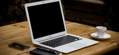 foto van een laptop